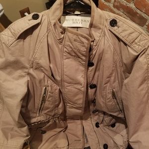 Burberry Brit olive green jacket